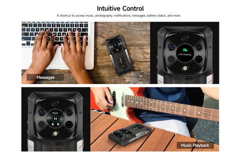 Ulefone Armor 28 Ultra 5G AI Thermal Imaging Rugged Phone Dimensity 9300+ 1TB ROM 32GB RAM Android Smartphone AMOLED Mobile