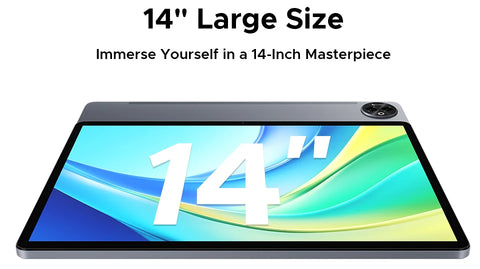 Global Version DOOGEE Tab E3 Max Tablet PC Android 15 Gemini AI 14'' 2.1K Screen 8GB RAM 256GB 13500mAh Large Battery Smart Pad