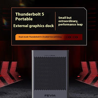 FEVM FNGT5 PRO 8GB 4060  RTX4080M 12GB RTX4090M 16GB Max 150W Mini Graphics Dock OCulink 64Gbps Thunderbolt 5 For Mini PC laptop