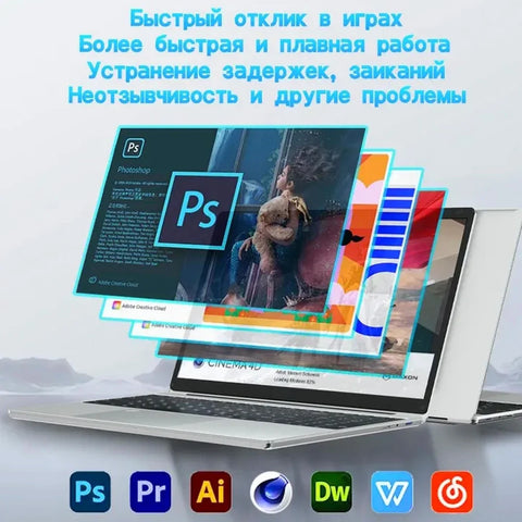 Portable Laptop 15.6inch Intel Celeron N5095 16GB RAM 1TB SSD DDR4 Windows 11 Pro Camera Fingerprint Backlit Keypad Computer PC