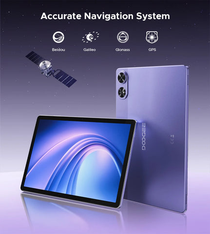 Doogee Tab G6+ 2 in 1 Tablet Pc Android 15 Gemini Ai Dual Speakers 8000Mah Battery 32Gb(8+24) Ram 256Gb Rom Widevine L1 4g Lte