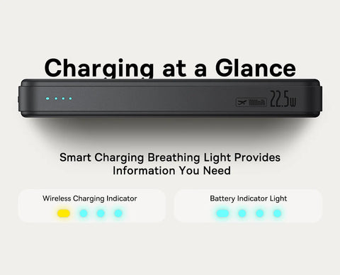 Baseus Qi2 Magnetic Power Bank 10000mah Fast Charge Powerbank Wireless Charging 22.5W External Battery Charger For iPhone 16 15