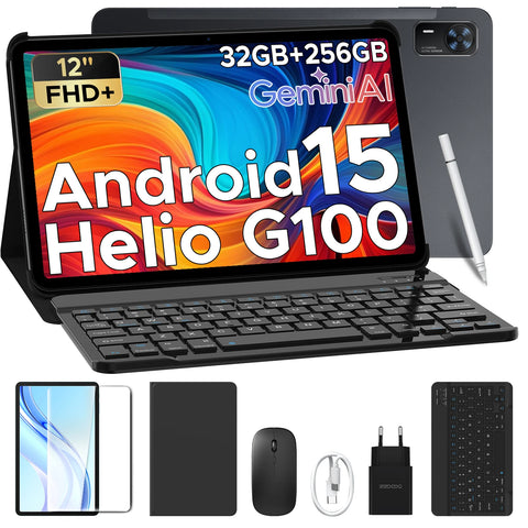 Doogee Tab E3+ 2 in 1 Tablet Pc Gemini Ai 12