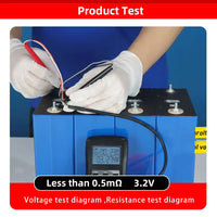 Grade A 3.2V 320Ah LiFePO4 Prismatic Cell 8000 Cycles Low Temp Charging -20°C for Telecom Tower Backup Powerbank Yahct US Stock