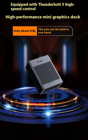 FEVM FNGT5 PRO 8GB 4060  RTX4080M 12GB RTX4090M 16GB Max 150W Mini Graphics Dock OCulink 64Gbps Thunderbolt 5 For Mini PC laptop
