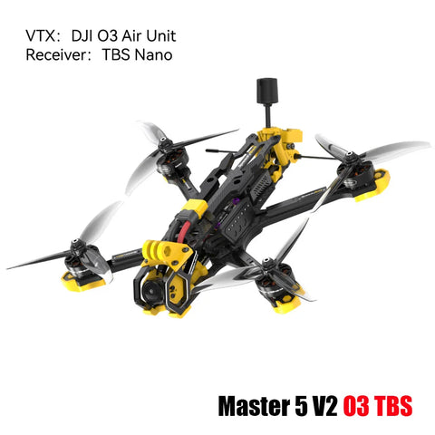 SpeedyBee Master 5 V2 FPV 5 inch Freestyle Drone HD O3 Air Unit with SpeedyBee F405 V3 Stack 2306 1900KV 6S Motor RC Quadcopter